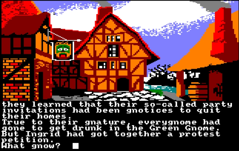 Ingrid's Back! - Amstrad CPC game screenshot (1988) by Level 9 Computing
